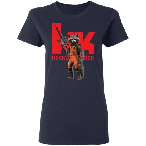 Rocket Raccoon HK Heckler and Koch T-Shirts, Hoodies, Long Sleeve 13