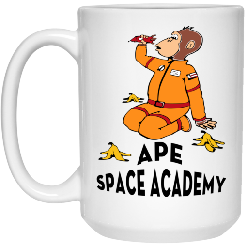 Ape Space Academy Monkey Astronaut Mug 3