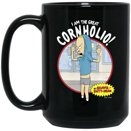 I Am The Great Cornholio Beavis And Butt-Head Mug 3