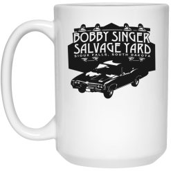 Bobby Singer Salvage Yard Sioux Falls South Dakota Mug 5