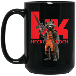 Rocket Raccoon HK Heckler and Koch Mug 5