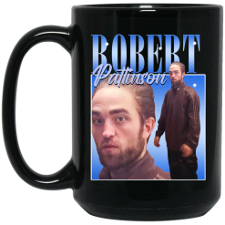 Robert Pattinson Standing Meme Mug 6