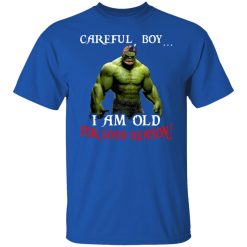 Hulk: Careful Boy I Am Old For Good Reason T-Shirts, Hoodies, Long Sleeve 31