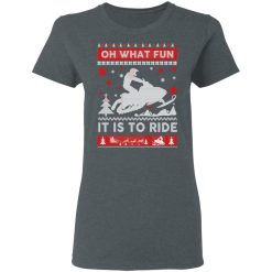 Snowmobile Sweater Christmas Oh What Fun It Is To Ride T-Shirts, Hoodies, Long Sleeve 35