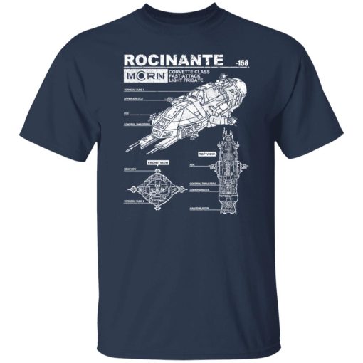 Rocinante Specs The Expanse T-Shirts, Hoodies, Long Sleeve 5