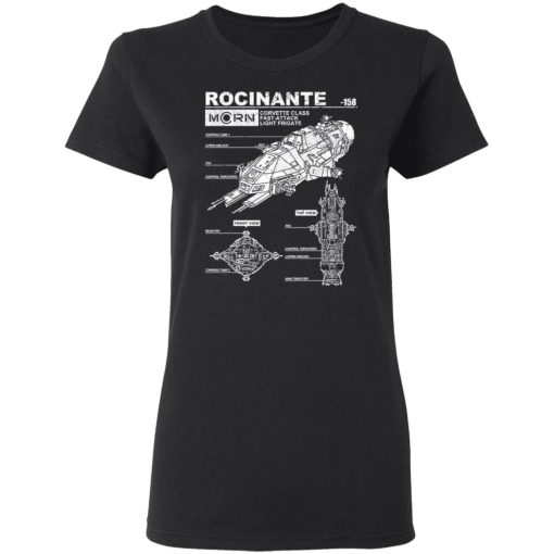 Rocinante Specs The Expanse T-Shirts, Hoodies, Long Sleeve 9