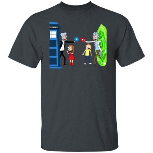Doctor Who VS Rick And Morty Mashup T-Shirts, Hoodies, Long Sleeve 3