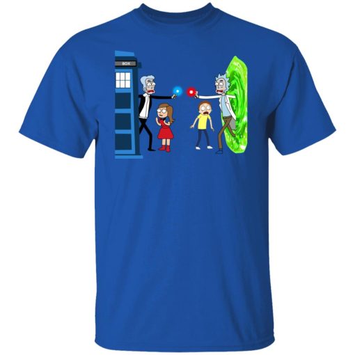 Doctor Who VS Rick And Morty Mashup T-Shirts, Hoodies, Long Sleeve 7
