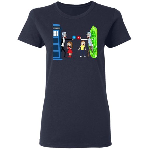 Doctor Who VS Rick And Morty Mashup T-Shirts, Hoodies, Long Sleeve 13