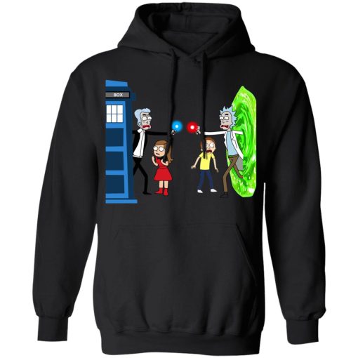 Doctor Who VS Rick And Morty Mashup T-Shirts, Hoodies, Long Sleeve 19