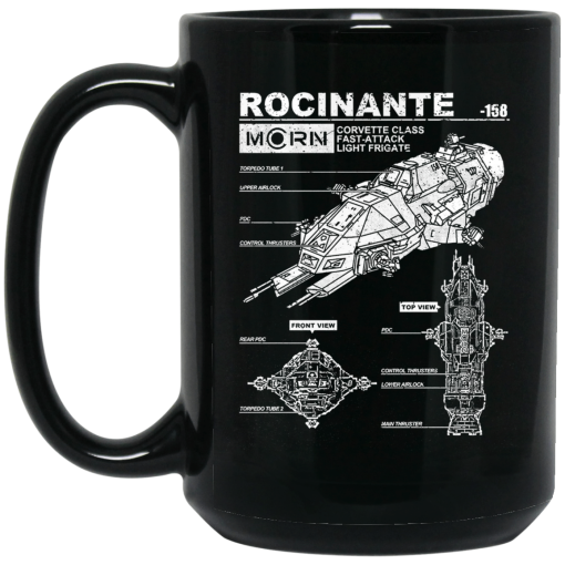 Rocinante Specs The Expanse Mug 3