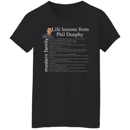 Modern Family Life Lessons From Phil Dunphy T-Shirts, Hoodies, Long Sleeve 9
