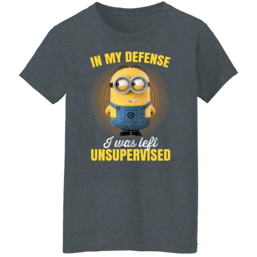 In My Defense I Was Left Unsupervised – Minions T-Shirts, Hoodies, Long Sleeve 12