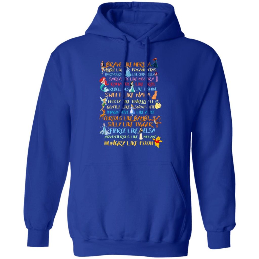 Disney Princess Brave Like Merida Noble Like Pocahontas T Shirts
