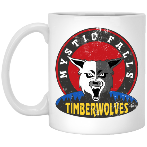 The Vampire Diaries Mystic Falls Timberwolves Mug 5