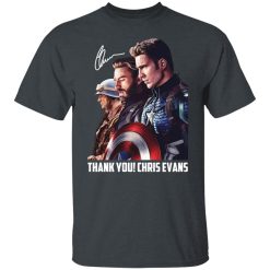 Captain America Thank You Chris Evans Signature T-Shirts, Hoodies, Long Sleeve 28