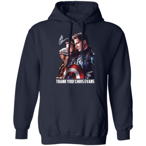 Captain America Thank You Chris Evans Signature T-Shirts, Hoodies, Long Sleeve 22