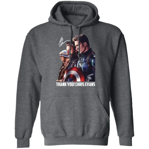 Captain America Thank You Chris Evans Signature T-Shirts, Hoodies, Long Sleeve 23