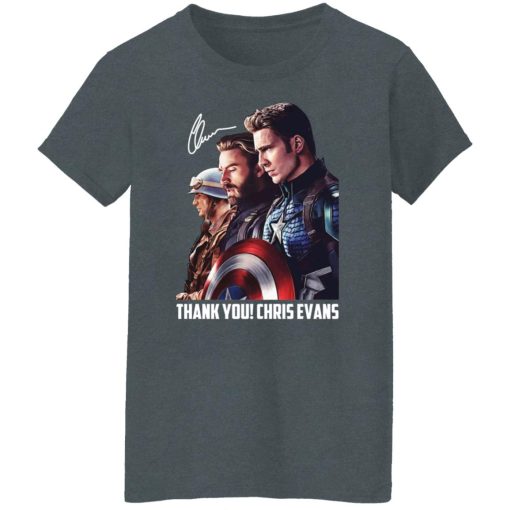 Captain America Thank You Chris Evans Signature T-Shirts, Hoodies, Long Sleeve 12