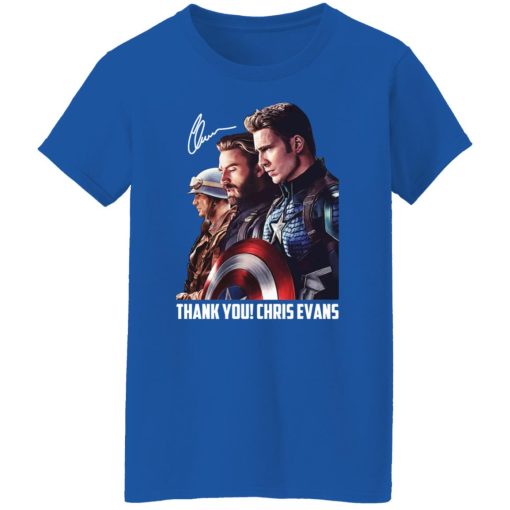 Captain America Thank You Chris Evans Signature T-Shirts, Hoodies, Long Sleeve 15
