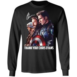 Captain America Thank You Chris Evans Signature T-Shirts, Hoodies, Long Sleeve 42