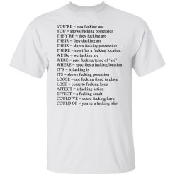 You're You Fucking Are T-Shirts, Hoodies, Long Sleeve 24