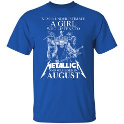 A Girl Who Listens To Metallica And Was Born In August T-Shirts, Hoodies, Long Sleeve 31
