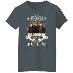 A Woman Who Listens To Alabama And Was Born In July T-Shirts, Hoodies, Long Sleeve 35