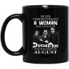 A Woman Who Listens To Depeche Mode And Was Born In August Mug