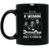 A Woman Who Listens To Depeche Mode And Was Born In December Mug