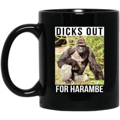 Dicks Out For Harambe Mug