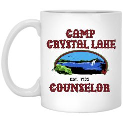 Friday The 13th Camp Crystal Lake Counselor Girls Ringer Mug