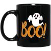 Halloween Exploring Boo With Ghost Spooky Halloween Trick Mug