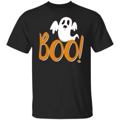 Halloween Exploring Boo With Ghost Spooky Halloween Trick T-Shirt