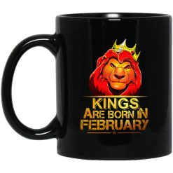 Lion King Are Born In February Mug