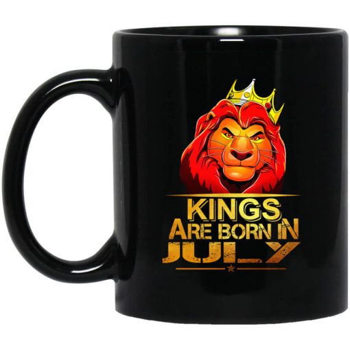 Lion King Are Born In July Mug