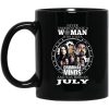 Never Underestimate A Woman Who Loves Criminal Minds And Was Born In July Mug