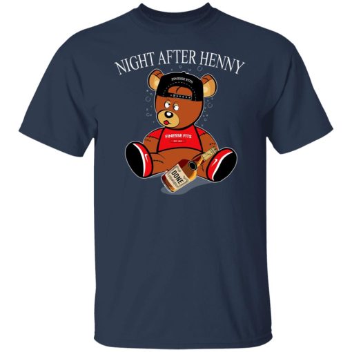 Henny Bear Night After Henny T-Shirts, Hoodies, Long Sleeve 5