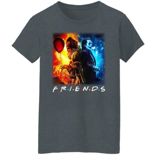 Joker And Pennywise Friends T-Shirts, Hoodies, Long Sleeve 11