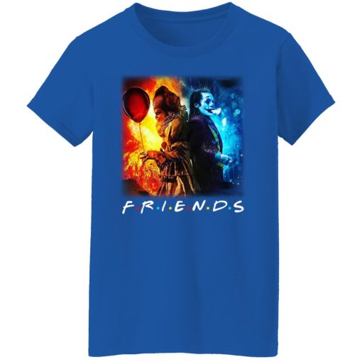 Joker And Pennywise Friends T-Shirts, Hoodies, Long Sleeve 15