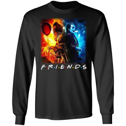 Joker And Pennywise Friends T-Shirts, Hoodies, Long Sleeve 18