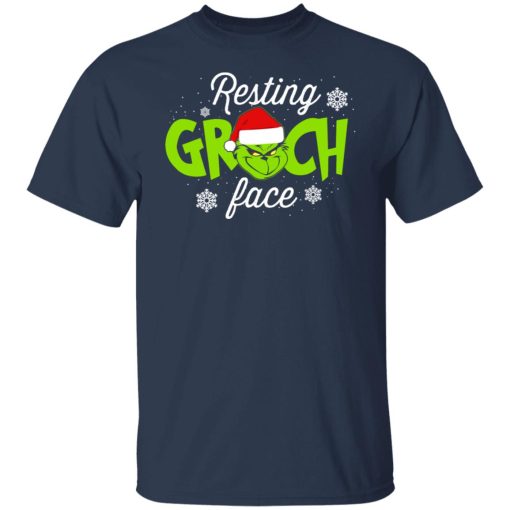 Resting Grinch Face Christmas T-Shirts, Hoodies, Long Sleeve 6