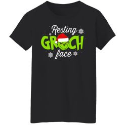 Resting Grinch Face Christmas T-Shirts, Hoodies, Long Sleeve 33