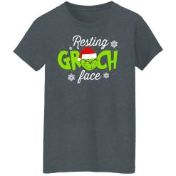 Resting Grinch Face Christmas T-Shirts, Hoodies, Long Sleeve 35