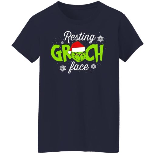 Resting Grinch Face Christmas T-Shirts, Hoodies, Long Sleeve 13