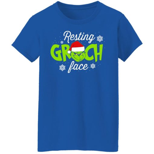 Resting Grinch Face Christmas T-Shirts, Hoodies, Long Sleeve 15
