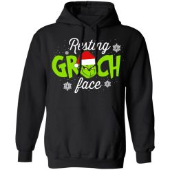 Resting Grinch Face Christmas T-Shirts, Hoodies, Long Sleeve 43