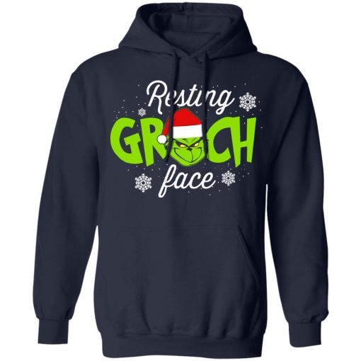 Resting Grinch Face Christmas T-Shirts, Hoodies, Long Sleeve 21