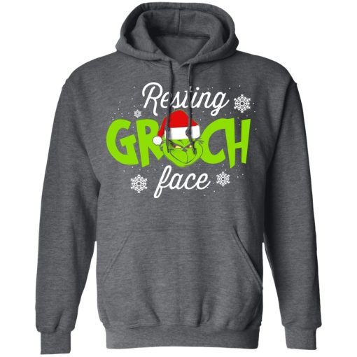 Resting Grinch Face Christmas T-Shirts, Hoodies, Long Sleeve 23
