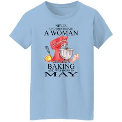 A Woman Who Loves Baking And Was Born In May T-Shirts, Hoodies, Long Sleeve 29